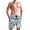 Cats with Blue White Striped, variant on Dailycode Men's Quick Dry Swim Trunks Beach Shorts Casual Summer Board Shorts with Pockets, White Flowers on Black