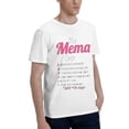 thumbnail image 2 of Mema Grandma Gift The Mema Code Men'S Basic Short Sleeve T-Shirt White Xx-Large, 2 of 5