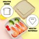 thumbnail image 4 of Contenedores para sándwiches, caja para sándwiches con forma de tostada, estuche de almacenamiento de alimentos, contenedor de plástico para sándwiches, recipiente para pan para la familia o adultos, 4 of 5