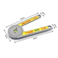 thumbnail image 1 of Transportador de sierra ingletadora de 360 ​​grados con regla de nivelación del buscador de ángulo de burbuja Sywqhk Para estrenar, 1 of 3