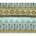 thumbnail image 4 of oneOone Cotton Flex Fabric Geometric & Floral Block Printed Craft Fabric BTY 40 Inch Wide, 4 of 4