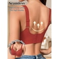 thumbnail image 4 of Wireless Push Up Bra,Full Coverage No Underwire Push Up Supportive Bra Comfortable Everyday T-Shirt Bra, 4 of 9