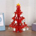 thumbnail image 5 of Calendario de Adviento 1 juego, calendarios de Adviento 2024 con un árbol de Navidad de madera y 24 adornos, cuenta regresiva hasta 24 días, cuelga un colgante cada día, 5 of 5