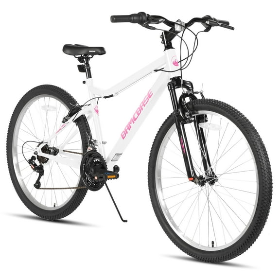 HILAND 26 inch Mountain Bike for Men Women, 18 Speeds High-Carbon Steel Frame, Sport Cycling MTB Bicycle for Adult