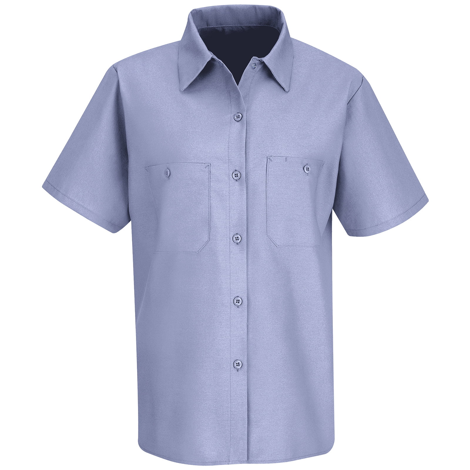 Women's Short Sleeve Industrial Work Shirt - Walmart.com