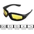 thumbnail image 5 of 1xAnti-Glare Motorcycle Glasses Polarized Night Driving Sunglass Qaul Glasses UK, 5 of 9