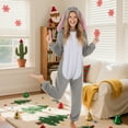 thumbnail image 3 of Unisex Adult Animal Onesie Pajamas Sleepwear Homewear Halloween Christmas Pajamas for Women and Men, 3 of 6