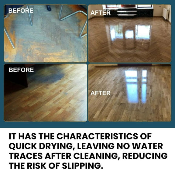 Upgraded Household Floor Cleaning Solution Tile Wood Floor Clean And Shiny Stain Removal And Leave Fragrant To Clean 100ml M