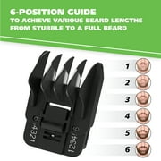 WAHL Beard Trimmer, Cord or Cordless with Self Sharpening Steel Blades, Model 9918-6171