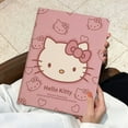thumbnail image 2 of Funda de tableta Kawaii Hello Kitty para IPad 7/8/9th Gen 10,2 Mini 5 6 Air 4 5 10th Pro 2022 2018 11 pulgadas Wake/Sleep, cubierta de tres pliegues, 2 of 4