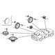 thumbnail image 3 of Door Tweeter Speaker Assembly for Accord 39120--A01, 3 of 5
