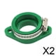 thumbnail image 1 of 2 Tubos De Entrada De Interfaz De Entrada De Carburador De Motocicleta Para Pwk32mm ATV Con Abrazadera Verde 30mm, 1 of 8