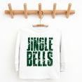 thumbnail image 6 of Jingle Bells Block Distressed - Youth Long Sleeve Graphic T-Shirt, 6 of 11