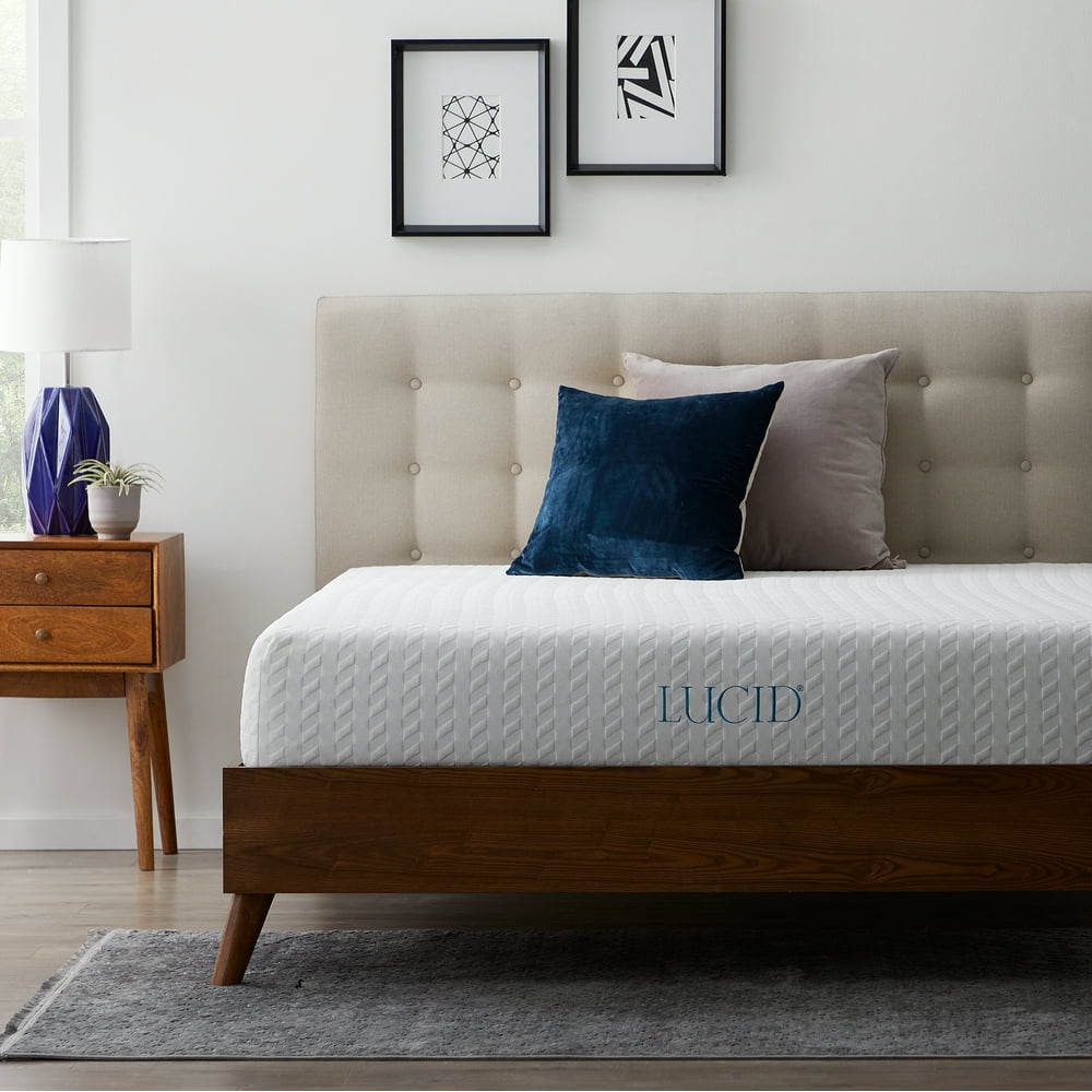 Lucid Refresh™ 10 Gel Memory Foam Mattress Firm Queen