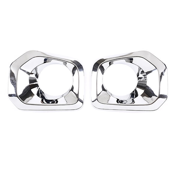 Front Bumper Grille Chrome Fog Light Covers Trims For 2016-2023 Toyota Tacoma