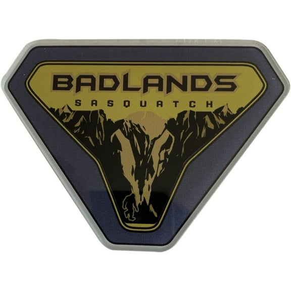 Piatek Badlands Sasquatch Sticker Decal Auto Car Emblem Decal Decoration H3''xW4''