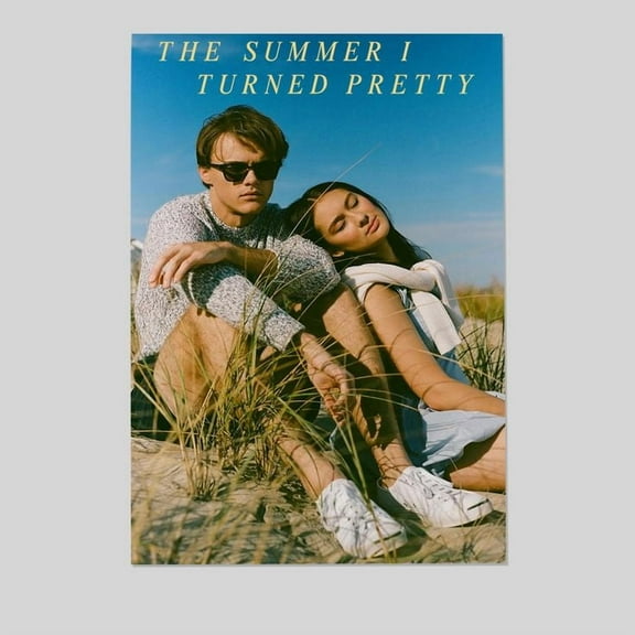 Movie Poster -The Summer I Turned Pretty Poster 2025 Film - Couple Conrad and Belly Poster- Conrad Fisher - Vintage Style - Size 24x36 - Kiloa