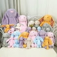 thumbnail image 4 of YTTAL Easter Bunny Stuffed Animals with Cotton,Safe Material Soft Washable Stuffed Bunny,Cute Plush Toy Rabbit Easter Decoration Birthday Gift , Crushed Flower,9" /15.7", 4 of 15
