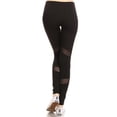 thumbnail image 3 of Stylish Stride Mesh Active Leggings, 3 of 4
