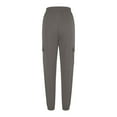 thumbnail image 3 of Yievot Cargo Sweatpants Women Wide Leg Hiking Baggy Athletic Joggers Pants with Pockets, 3 of 5