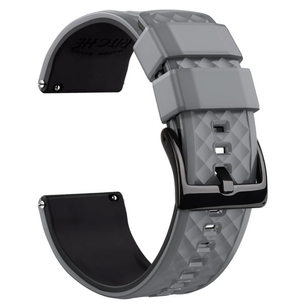 Correa de reloj de silicona Ritche de 22 mm para Samsung Galaxy Watch 3