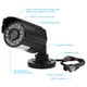 thumbnail image 3 of Cámara CCTV 1200TVL 24 lámparas IR visión nocturna 1/3 '' CMOS IR-CUT impermeable para seg MABOTO Cámara web, 3 of 7
