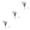 thumbnail image 2 of Ramo de flores artificiales Naiovety Decoración para el hogar boda Rosado, 2 of 6