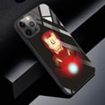 thumbnail image 4 of Tempered Glass Case For iPhone 13 12 11 Pro Max Mini X XR XS Max 8 7 6s Plus SE 2020 Phone Shell Fundas Marvel Avengers Comics, 4 of 7