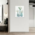 thumbnail image 4 of Floral Bathroom Wall Art Rustic Vase Botanical Pictures Wall Decor Farmhouse Country Flower Canvas Prints Painting Modern Framed Artwork Home Decoration for Bedroom Living Room Kitchen Office 12"x16", 4 of 6