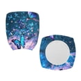 thumbnail image 7 of ZUXONGSY Butterfly Office Chair Cover Set of 2 Piece Desk Chair Covers Slipcover Stretchable Computer Chair Protector with Elastic Bands Furniture Protector Gifts for Women Men, 7 of 7