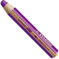 thumbnail image 2 of Multi-talented Pencil - STABILO Woody 3-in-1 - Blue Tones Box of 5 - Violet, Ultramarine, Blue, Cyan Blue & Turquoise + Sharpener, 2 of 5