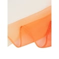 thumbnail image 4 of INSPIRE CHIC Women's Scarf Chiffon Silky Gradient Color Lightweight Long Wrap Shawl Orange, 4 of 9