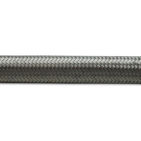 Vibrant Performance 11906 VIB11906 2FT ROLL OF STAINLESS STEEL BRAIDED FLEX HOSE; AN SIZE: -6; HOSE ID 0.34IN