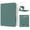 MidnightGreen, variant on 360° Rotating Magnetic Detachable E-Reader Case, Clear Back Cover with Stand & Auto Wake/Sleep, Compatible with Kindle Scribe 11" 2025 Release, Black