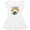 AA-White, variant on Gigi's Treasure St. Patrick's Day Rainbow and Gold Girls Toddler Dress