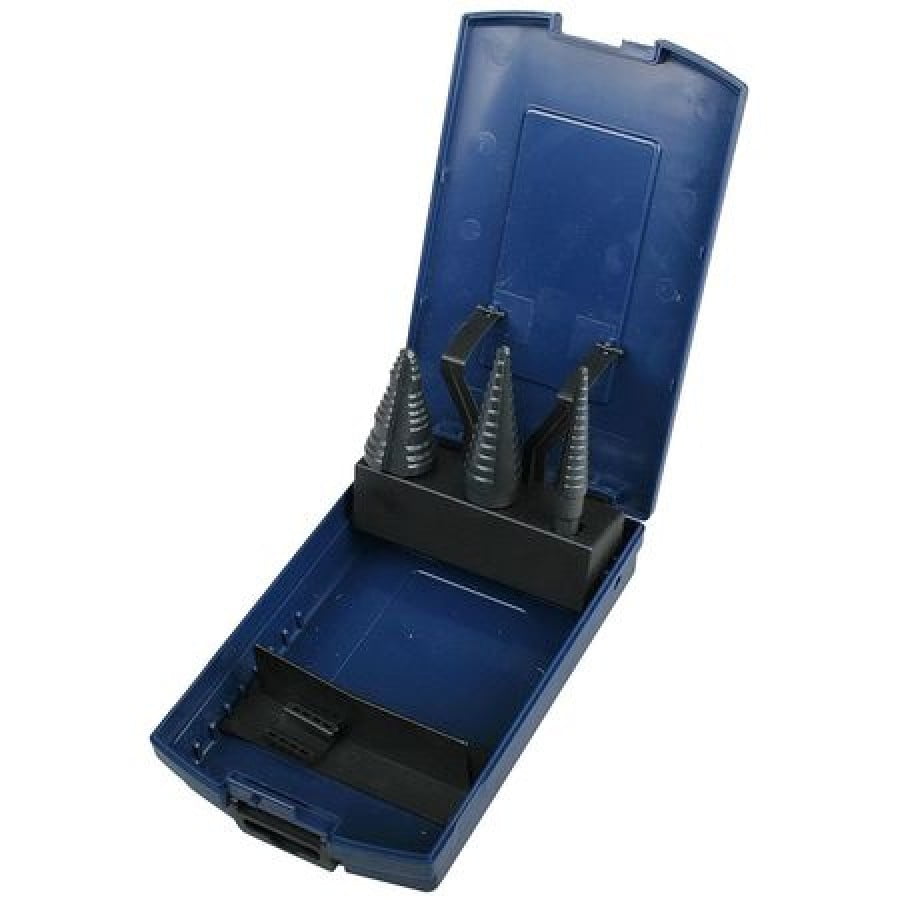 - 6EXN3 13 Sizes HSS Westward Step Drill Bit 1/8-1/2 In - 6EXN3 13 Sizes HSS Westward Step Drill Bit 1/8-1/2 In