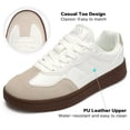 thumbnail image 3 of Ecetana Sneakers for Women Casual Walking Shoes Comfortable Lace up Slip on Women's Fashion Sneakers, 3 of 8