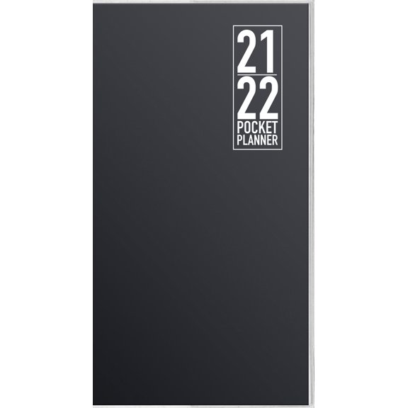 2021 Classic Black Pocket Planner