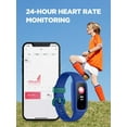 thumbnail image 4 of BIGGERFIVE Kids Fitness Tracker, Pedometer, 0.96'' Activity Tracker Watch for Boys Girls, IP68 Waterproof, Blue, 4 of 10