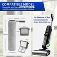 thumbnail image 2 of WTYYC Only Floor One S7 Pro【for S7 Pro Order Before 2024 Aug】 Replacement Roller Brushes & Filters Compatible with Tineco Floor One S7 Pro Cordless Vacuum Cleaner, 2 of 15