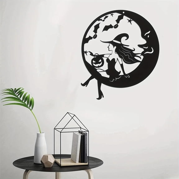 XGFHYJEH Halloween Wall Hanging Decorations Indoor, Halloween Halloween Arts & Crafts Decoration Ornament, Halloween Witches Decor for Home Party