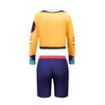 thumbnail image 3 of Girls Costumes Cosplays Clothes Halloween Christmas Performance Cosplays Costumes Suit Shirts Shorts Coat Sticker Suit 4 piece sets, 3 of 8