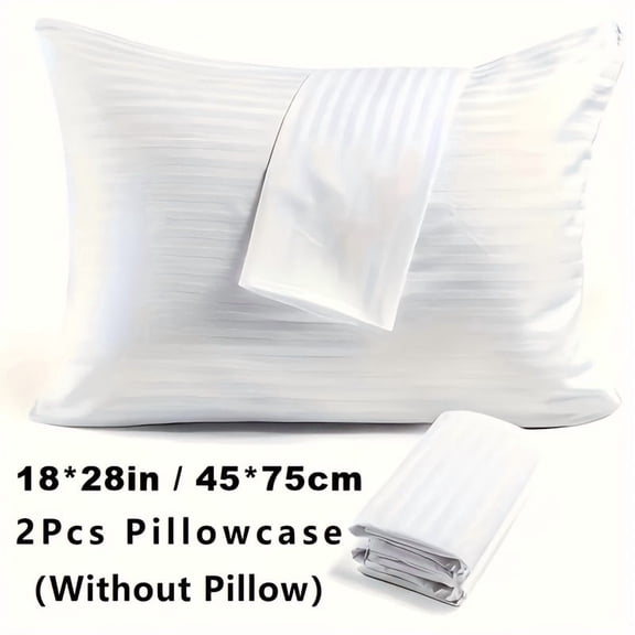 Soft Breathable Pillowcases with Envelope Closure, Wrinkle & Fade Resistant Pillow Covers, Perfect for Bedroom, Hotel, Guest Room, Daily Use, Festival Decor and Gifting