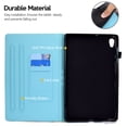 thumbnail image 6 of Allytech Lenovo Tab M10 HD 10.1 Case 2nd Gen TB-X306X TB-X306F, PU Leather Slim Fit Auto Sleep Wake Protection Folio Flip Kickstand Case Cover for Lenovo Tab M10 HD 2nd Gen 2020 Released, Beach, 6 of 6