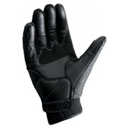 Castle Men's Axis Perforated Carbon Knuckles Leather Full-Finger Gloves (3XL)