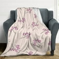thumbnail image 5 of Decorative Blanket Extra Soft  Fuzzy Lightweight Fabric Personalized Blanket Custom Throw Blanket Flannel, 5 of 9