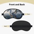 thumbnail image 2 of Salouo Mountain White Dragon Pattern Eye Masks, 1-Pack Sleep Mask Eye Cover Washable Sleeping Eyeshade Block Sleep Shade Cover Light Reduces Traveling Gifts, 2 of 7