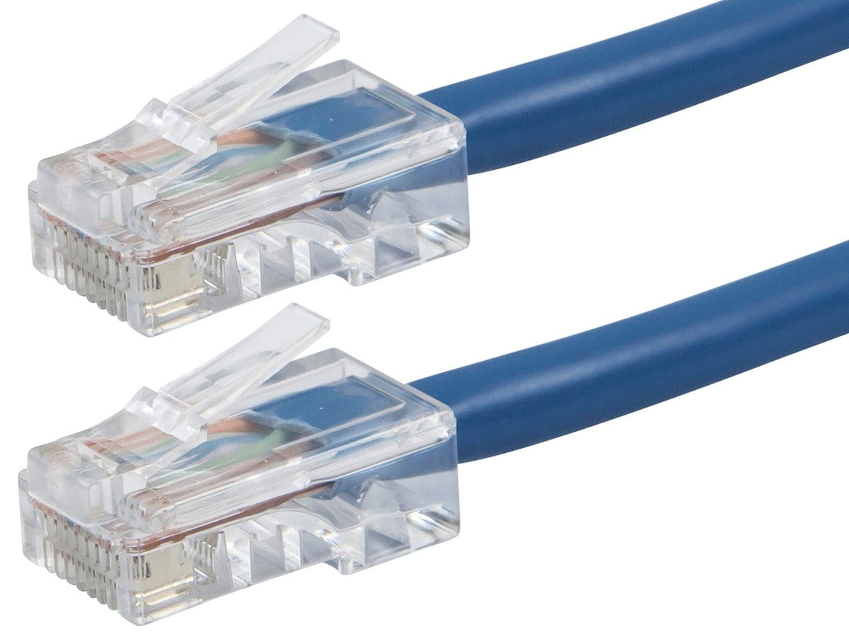 Monoprice Cat5e Patch Cable 75 Feet Blue, RJ45, Stranded