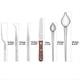 thumbnail image 4 of 6 Pinzas de Cocina de Acero Inoxidable para Chef, Cucharas de Dibujo, Espátulas para Estilismo ., 4 of 5