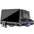 thumbnail image 4 of fastboy HD 1080P 3 Lens Car Camera 4.0 inch LCD Screen Car Camera Recorder Detector, 4 of 6
